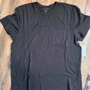 Outerknown Saltwater Slub Pocket Tee - Shadow in Large